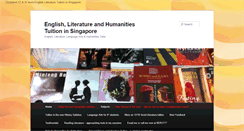 Desktop Screenshot of englishliteraturetuition.com